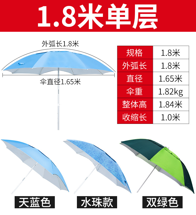 1.8米户外钓鱼香蕉视频911伞 1.8米户外钓鱼香蕉视频911伞
